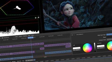 editing videos in blender.